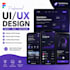 design modern and user friendly mobile app UI UX in figma