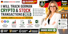 track german crypto stock transactions 2025 capital gains and anlage kap reports