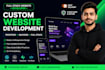 do custom website development full stack website full stack backend developer