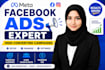 create and manage high converting facebook ads campaigns