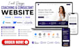 design framer webflow dorik coaching website consultant booking website