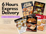 create a professional, appetizing promo flyer designed to grab attention instant