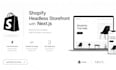 build a custom headless shopify store