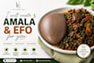 create amala and efo for you