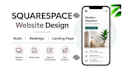 build squarespace website design squarespace website redesign landingpage design