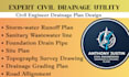 civil engineering drainage plan design services professional drainage utility