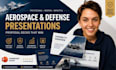 aerospace powerpoint presentation, defense contractor proposal deck
