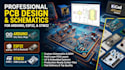 create arduino, esp32, stm32 pcb design and schematics