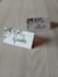 custom hand lettered calligraphy name tags