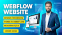 develop webflow website, website design, redesign, figma to webflow