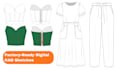 draw fashion technical flats and vector cads
