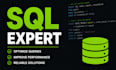write fix and optimize sql queries for mysql in 24 hours