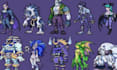 create pixel art illustrations and  animations