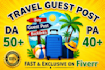 write and publish travel guest post