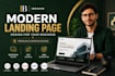 design a high converting landing page in onepage io