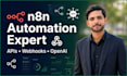 build n8n automation with apis, webhooks and openai