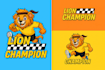 design unique cartoon animal mascot logo