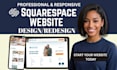 build squarespace website design squarespace  redesign website development