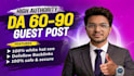 publish guest post on high da website to increase ranking