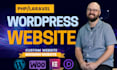 develop php javascript custom wordpress form build custom business website