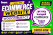 do ecommerce website by woocommerce