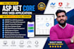 develop asp net core mvc web application with angular and sql server