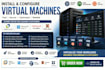 install virtual machines vmware, hyperv, oracle box, proxmox