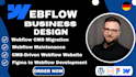 build a webflow business website with cms, SEO structure and responsiveness