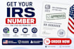 get your ein number tax id with irs confirmation letter