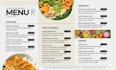 design modern menu restaurant menu digital menu