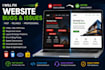 fix HTML CSS PHP website bugs and issues