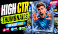 design viral high CTR mr beast style youtube thumbnails