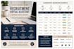 provide professional recruitment and operational VA support