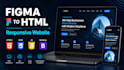build responsive and seo optimized html css javascript website