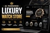 create a modern ai powered ecommerce website design