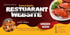 create best editable cafe website and food restuarant