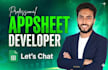 build or fix custom appsheet apps from excel or google sheets