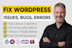 fix wordpress, bugs, woocommerce probleme, kritische website fehler beheben