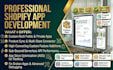develop a shopify custom private app, public app, and API integration
