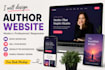 build professional book or ebook author website
