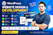 redesign and design wordpress website