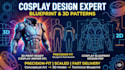 design custom amine cosplay armor based on your design