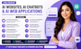develop ai website ai chatbot ai web application ai software developer