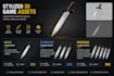 create stylized 3d weapons and game assets