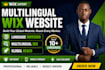 design wix website wix website redesign wix multilingual website