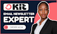 do convertkit newsletter design kit landing page setup kit email sequence expert