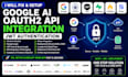 fix setup google ai oauth2 API integration jwt authentication oauth vibe coding