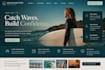 design squarespace surfschool website wave training website surfboardrental site