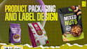 professional product packaging design, label design