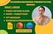 academic powerpoint presentation thesis presentation educational academic slides